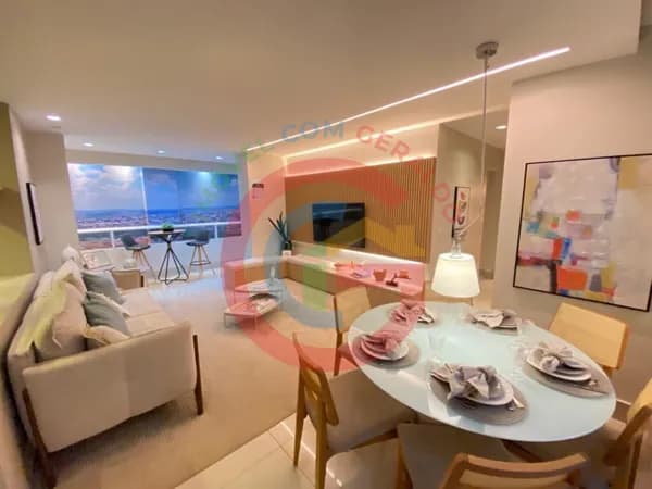Apartamento 3 Q - Terra Mundi Eldorado - Com Ar condicionado