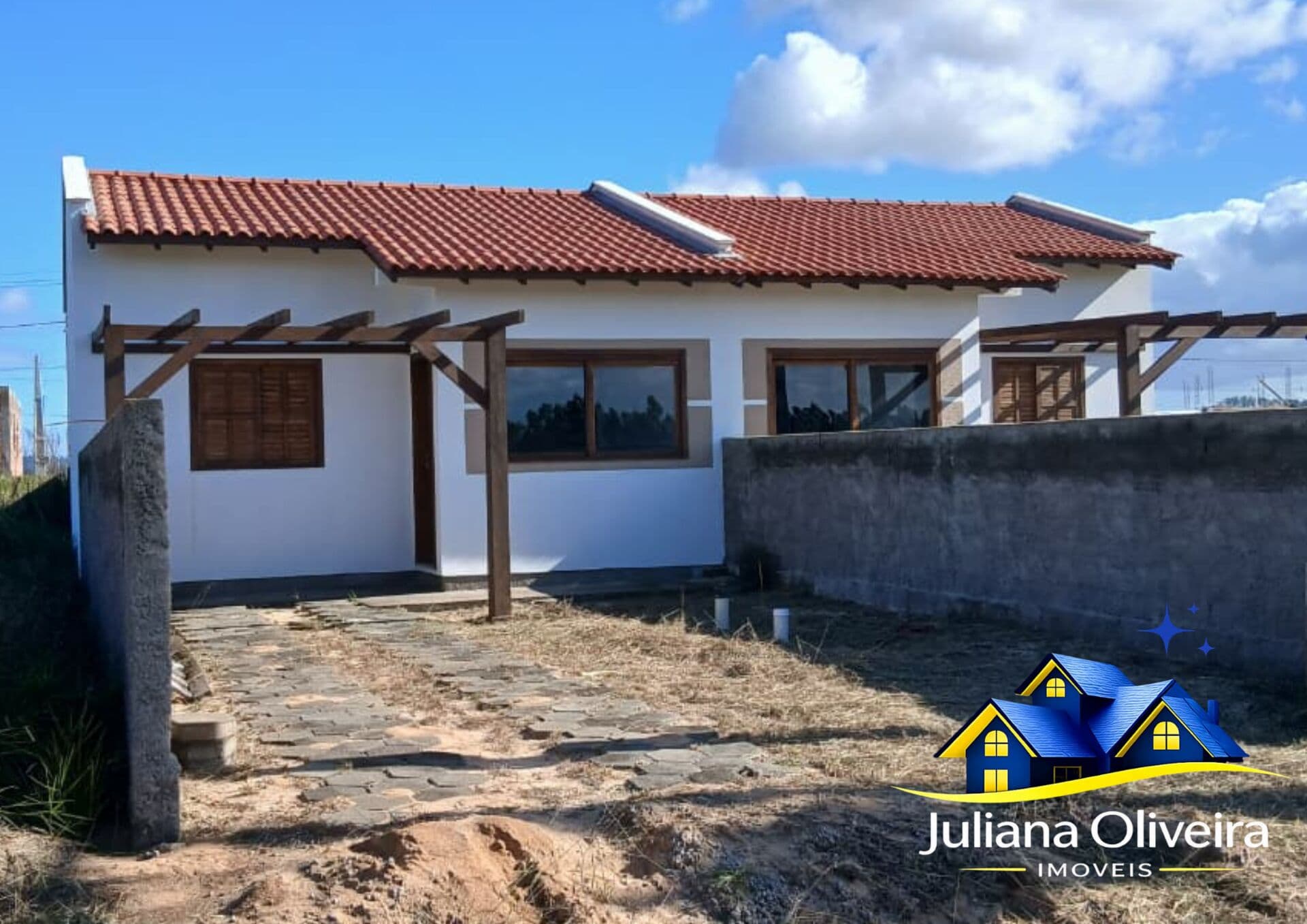 02 Casas geminadas, pronta para financiar e morar