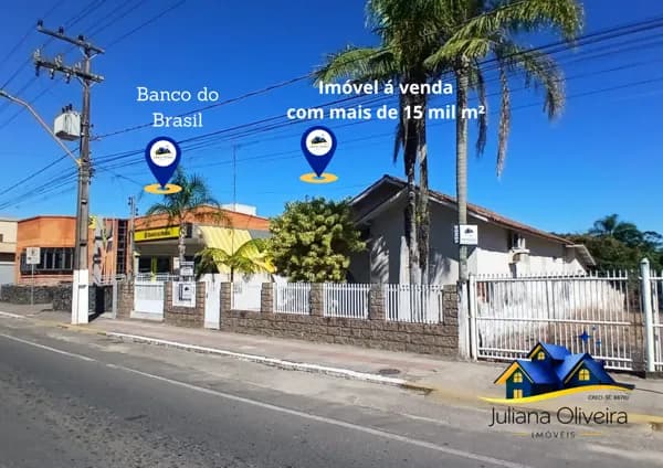 Terreno com mais de 15 mil m² com frente para a Avenida
