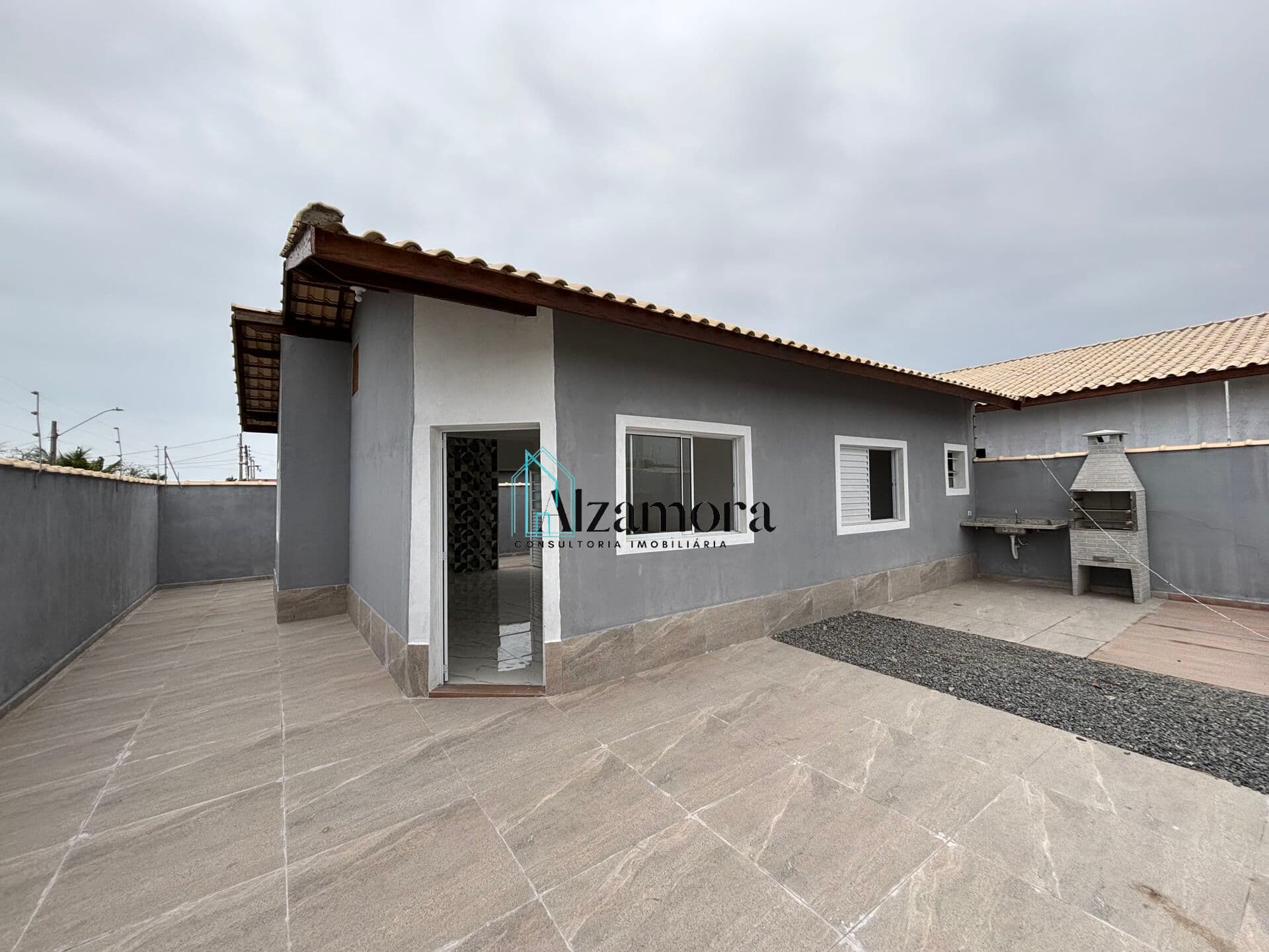 Casa com Piscina no Bopiranga, Itanhaém/SP