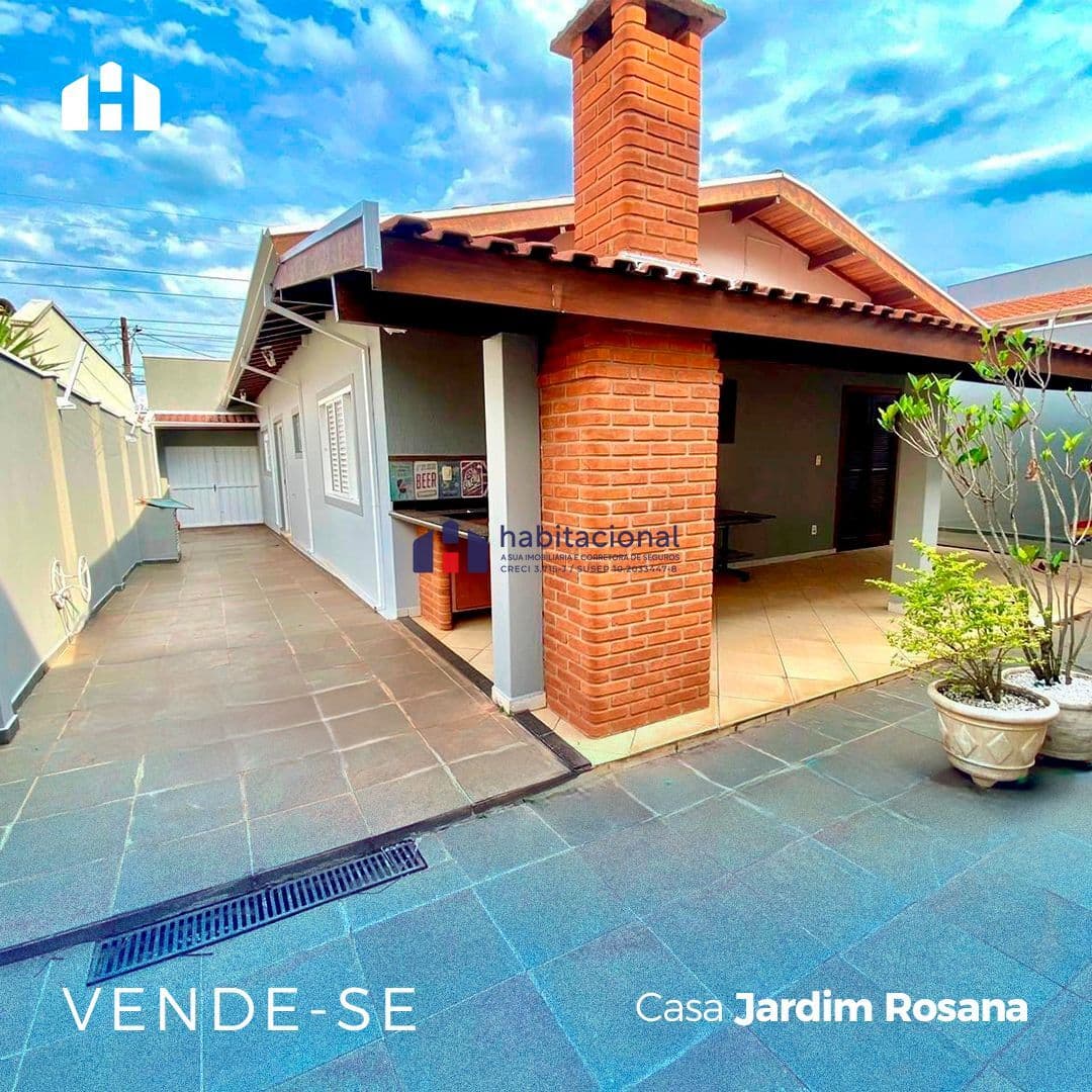 Casa à venda no bairro Jardim Rosana em Araras/SP