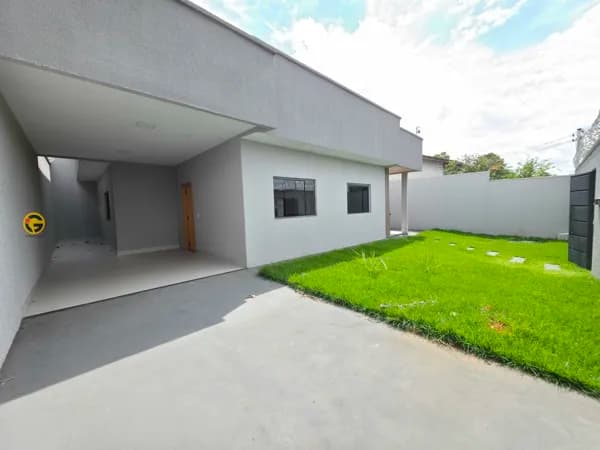 CASA NOVA | 3 QUARTOS | ÁREA GOURMET | ÓTIMO ACABAMENTO | PARQUE DAS NAÇÕES – APARECIDA DE GOIÂNIA