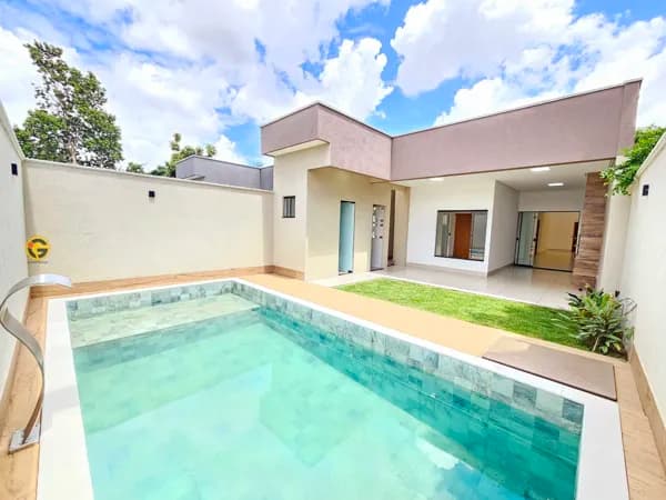 Casa à venda 📍 Jardim Helvécia, Aparecida de Goiânia – Excelente localização, próxima à Avenida Rio Verde e Buriti Shopping!