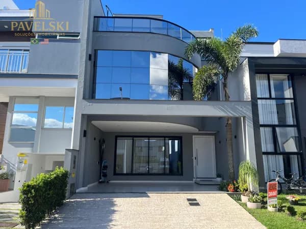 Casa 4 dormitórios no Deltaville, Biguaçu/SC - Condomínio Garden