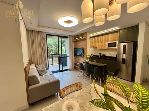 Apartamento Garden 3 dormitórios mobiliado - Praia de Palmas / Governador Celso Ramos