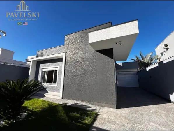 Casa Alto Padrão na Pedra Branca / Palhoça – 3 Quartos, Piscina e Área Gourmet Completa