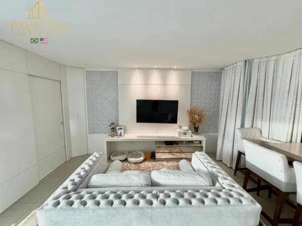Cobertura Duplex com 2 suites, piscina e mobiliado, bairro Abrão