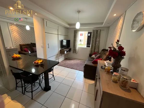 Apartamento 2 dormitórios mobiliado - Fundos / Biguaçu