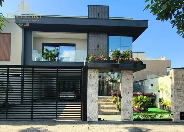 Casa Alta Padrão no loteamento Deltaville, com 3 suites e aceita troca