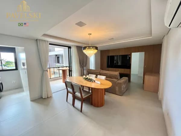 Apartamento mobiliado de 1 dormitório - Palmas / Governador Celso Ramos (Oásis do Atlantico)
