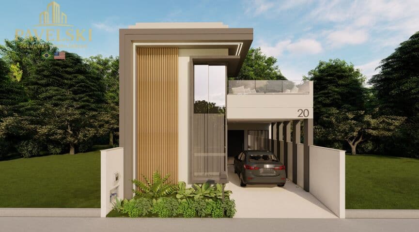 Casa com 4 dormitórios e Rooftop - Condomínio fechado - Brisas / Deltaville