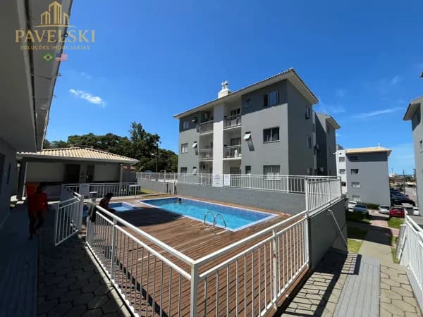 Apartamento 2 dormitórios - sem mobília - Fundos / Biguaçu