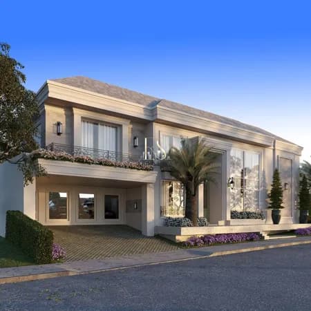 Sobrado de Alto Padrão à Venda no Damha V | 5 Dormitórios, 650m² e Projeto Neoclássico