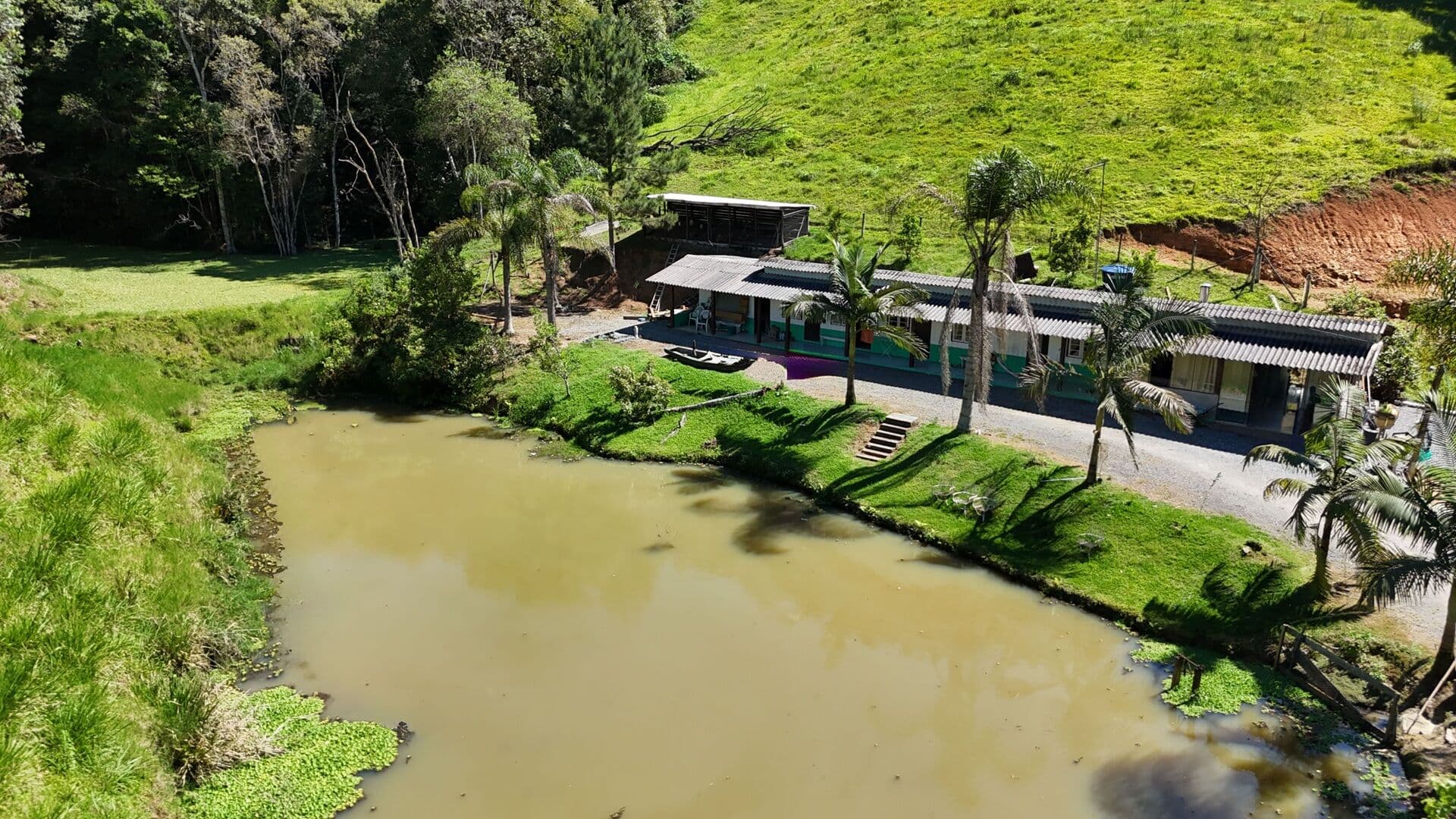 Sítio completo com área de 40.000 m2 em Ituporanga - SC