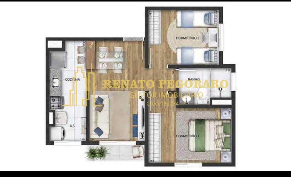 Lindo Apartamento Villagio Jaguari 1