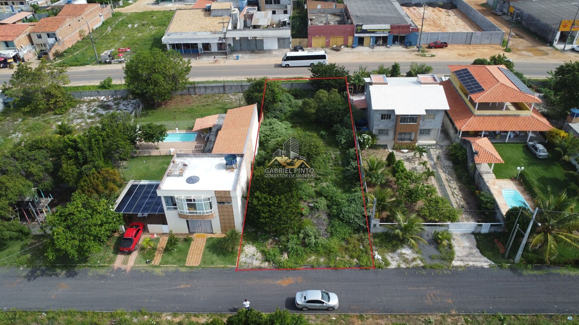 CONDOMÍNIO ÁGUAS DE SAUÍPE - Lote 560m² - TOTALMENTE PLANO - 100 metros da LAGOA