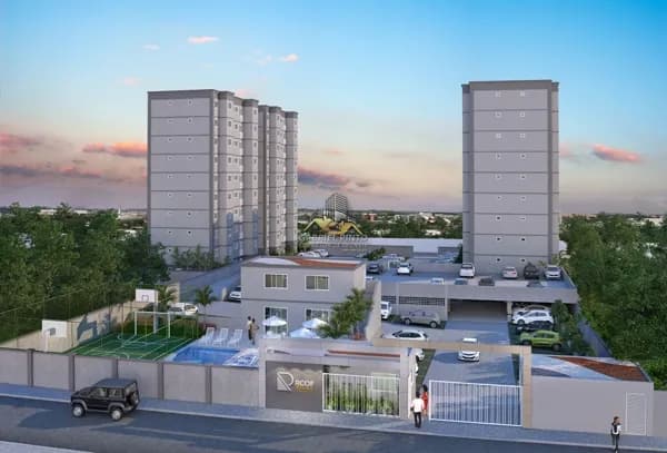 Apartamento 2/4 (Suíte) - Varanda