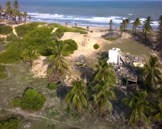Terreno com 13.000m² SÍTIO DO CONDE - Escriturado - PÉ NA AREIA (Frente Mar)