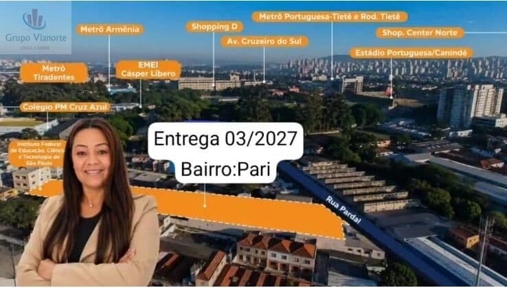 Apartamento em São Paulo - Pari