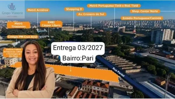 Apartamento em São Paulo - Pari