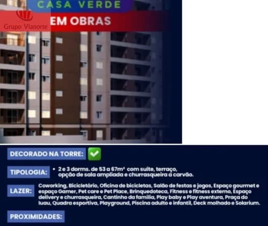 Apartamento em São Paulo - Casa Verde