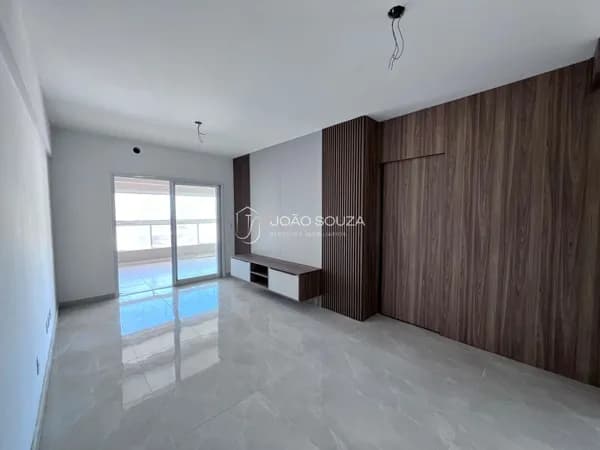Apartamento novo vista parcial para o mar.