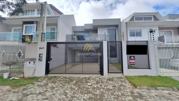Sobrado com 253,72m² 3 quartos, à venda, no bairro Afonso Pena em São José dos Pinhais
