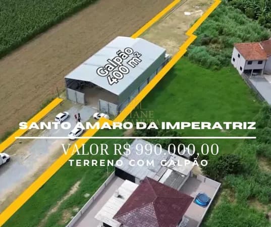 Terreno em Sul do Rio, Santo Amaro da Imperatriz/SC