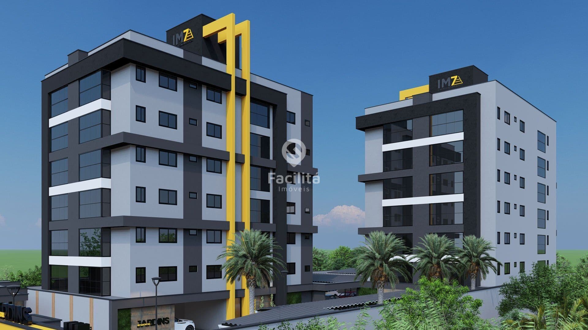Apartamento com 2 quartos no Bairro das Nações em Indaial
