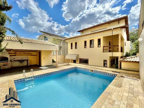 Casa Alto Padrão no Condomínio São Paulo II - Sobrado 3 dorms/1ste. Piscina, churrasqueira, lareira!