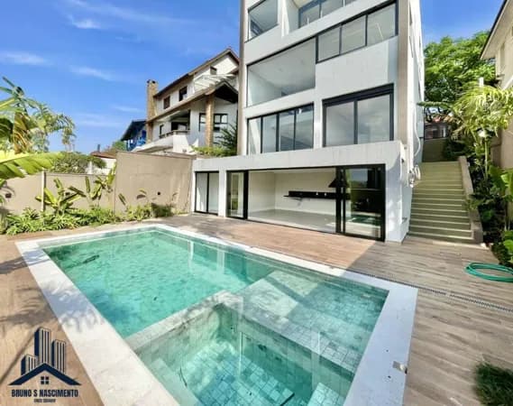 Casa Alto Padrão no Condomínio SP II - Zero Km! Moderna, 4 suítes, gourmet e piscina!