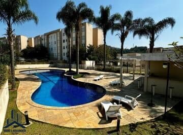 Apartamento à venda em Cotia/SP no Jardim Petrópolis, no condomínio Reserva Natureza, são 68m² no 3º andar
