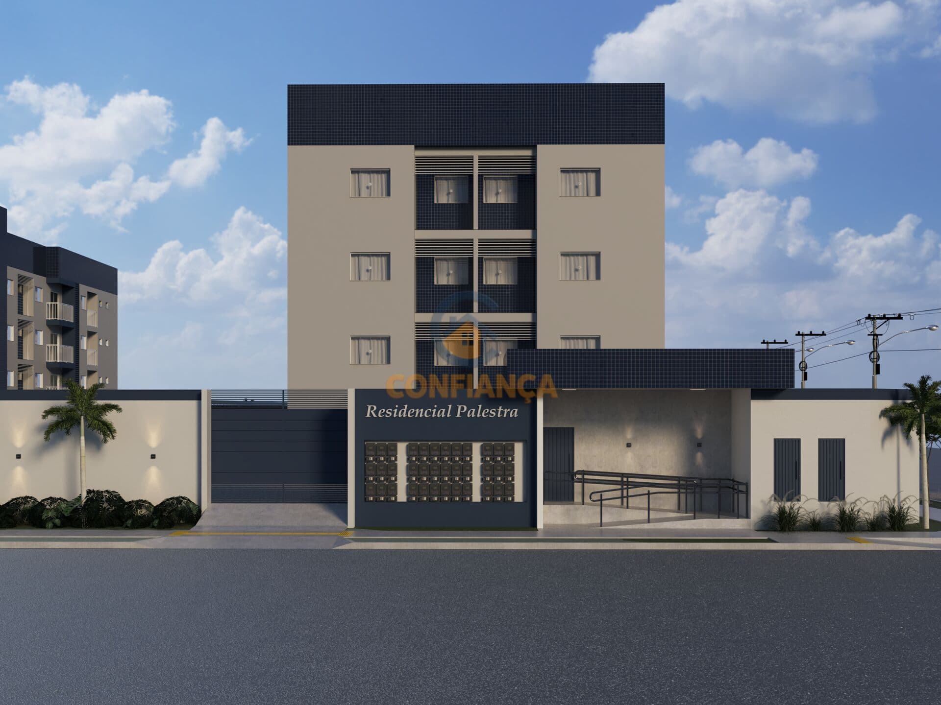Apartamento na Planta - Residencial Palestra I de 02 quartos sendo 01 Suíte
