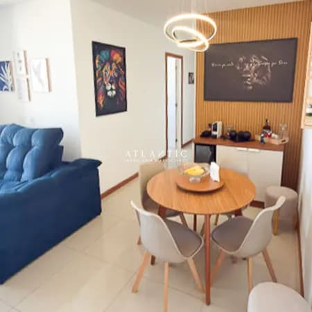 Apartamento no Edifício Reserva de Itaparica com 2 quartos sendo 1 suíte e 62 m² - Praia de Itaparica - Vila Velha / ES