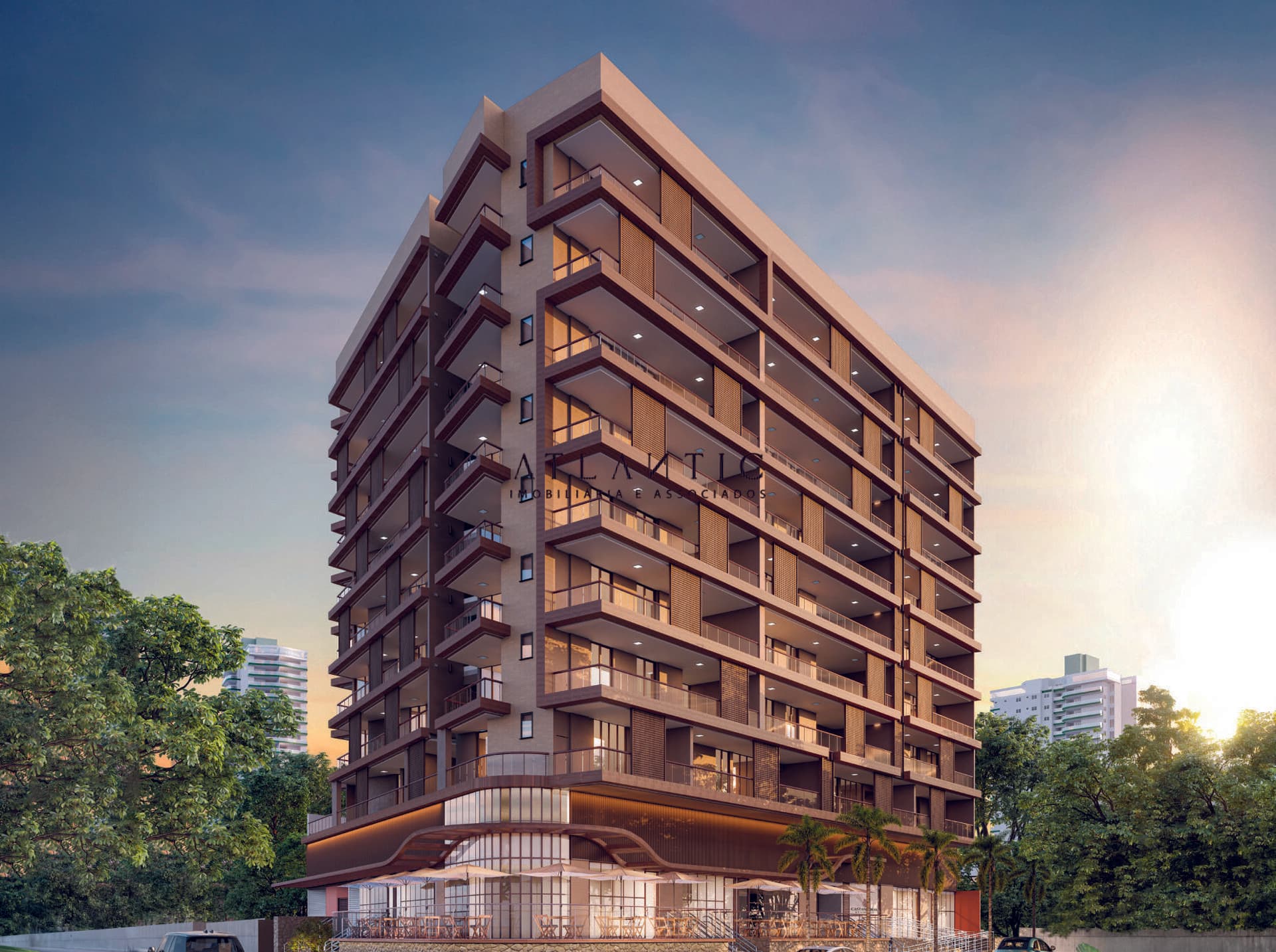 Apartamento no Condomínio Castanheiras Residence com 3 quartos e 121,74 m² - Praia da Costa - Vila Velha / ES