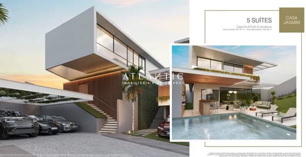 Casa Jasmim com mais de 600m2 no Botanical Exclusive Home