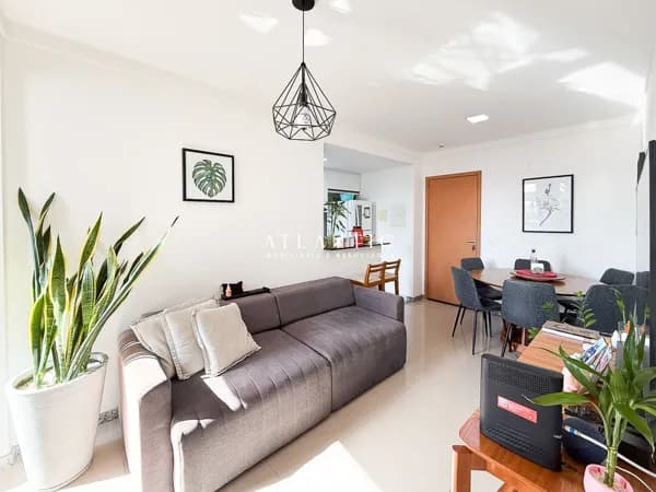 Apartamento no Edifício Ilha das Antilhas com 2 quartos sendo 1 suíte - Praia de Itaparica - Vila Velha / ES