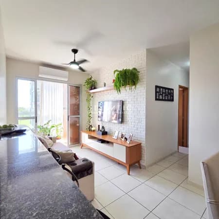 Apartamento no Condomínio Mar Egeu com 3 quartos sendo 1 suíte e 75 m² - Praia das Gaivotas - Vila Velha / ES