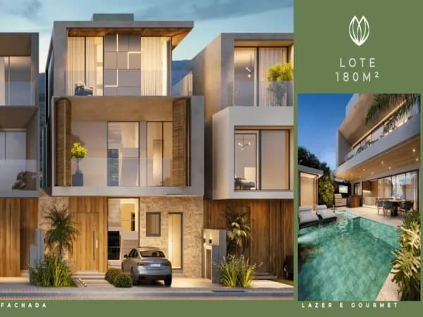 TERRAH AMÉRICAS CLUBE - Lotes/Terrenos à venda no Recreio para construir sua casa moderna, Casa Contemporânea