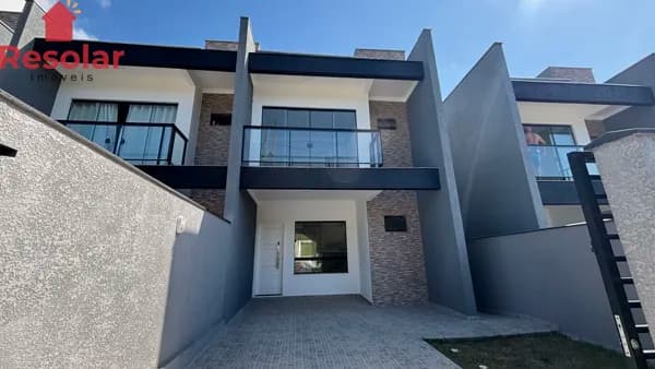 Casa com 3 quartos à venda no bairro Água Branca - São Francisco do Sul/SC - aceita financiamento