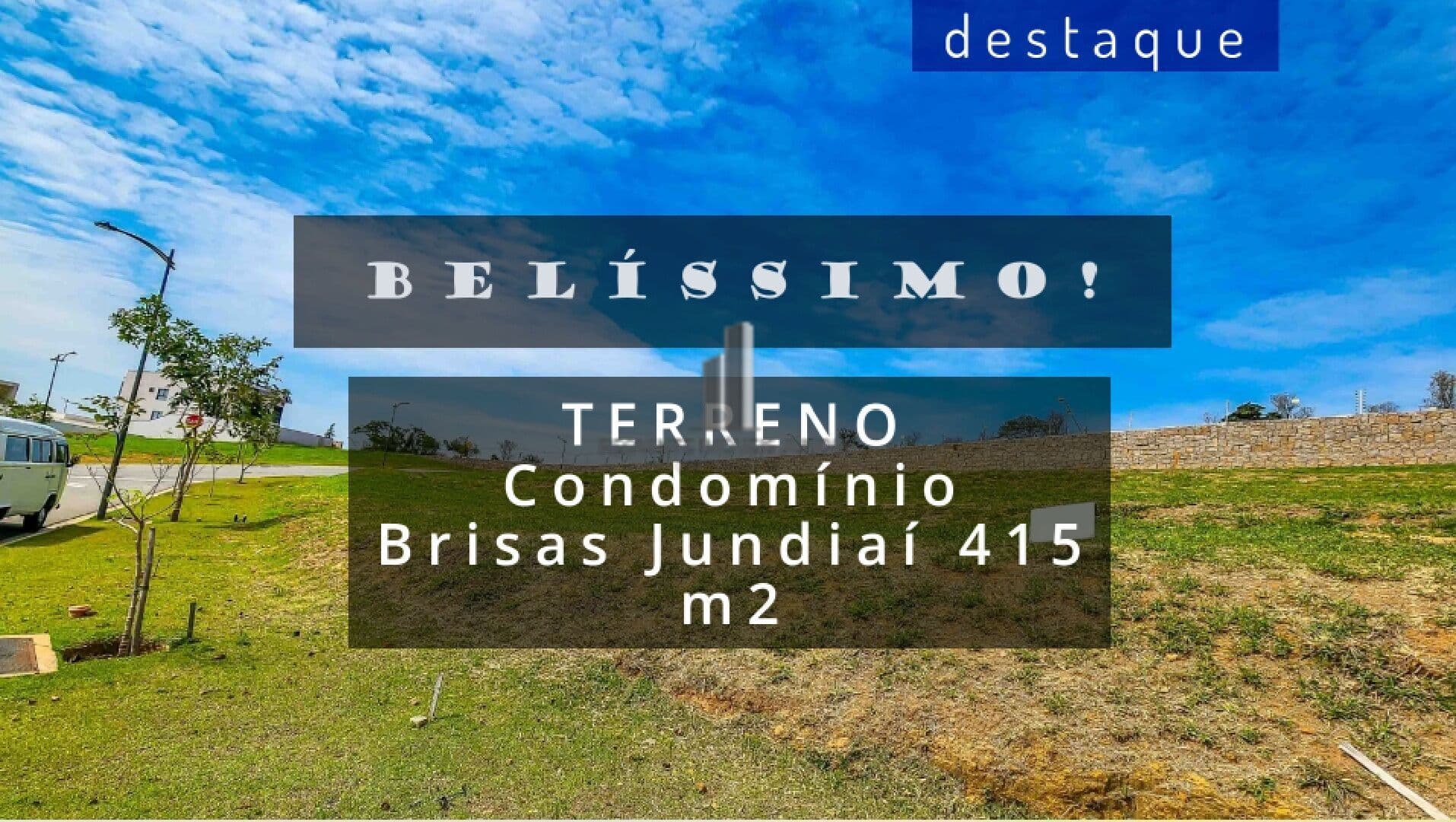 TERRENO CONDOMÍNIO BRISAS JUNDIAI JARDIM NOVO MUNDO VENDA