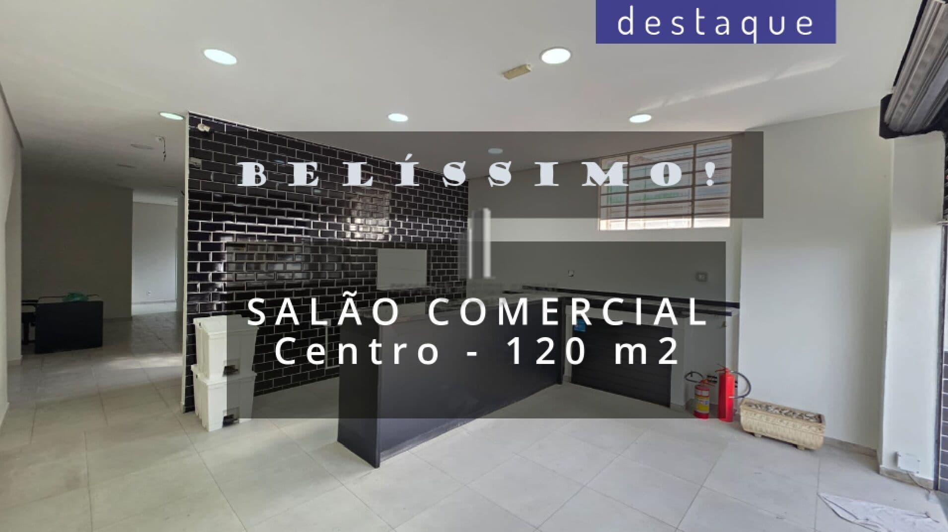 SALÃO COMERCIAL PARA LOCAÇÃO NO CENTRO DE JUNDIAI