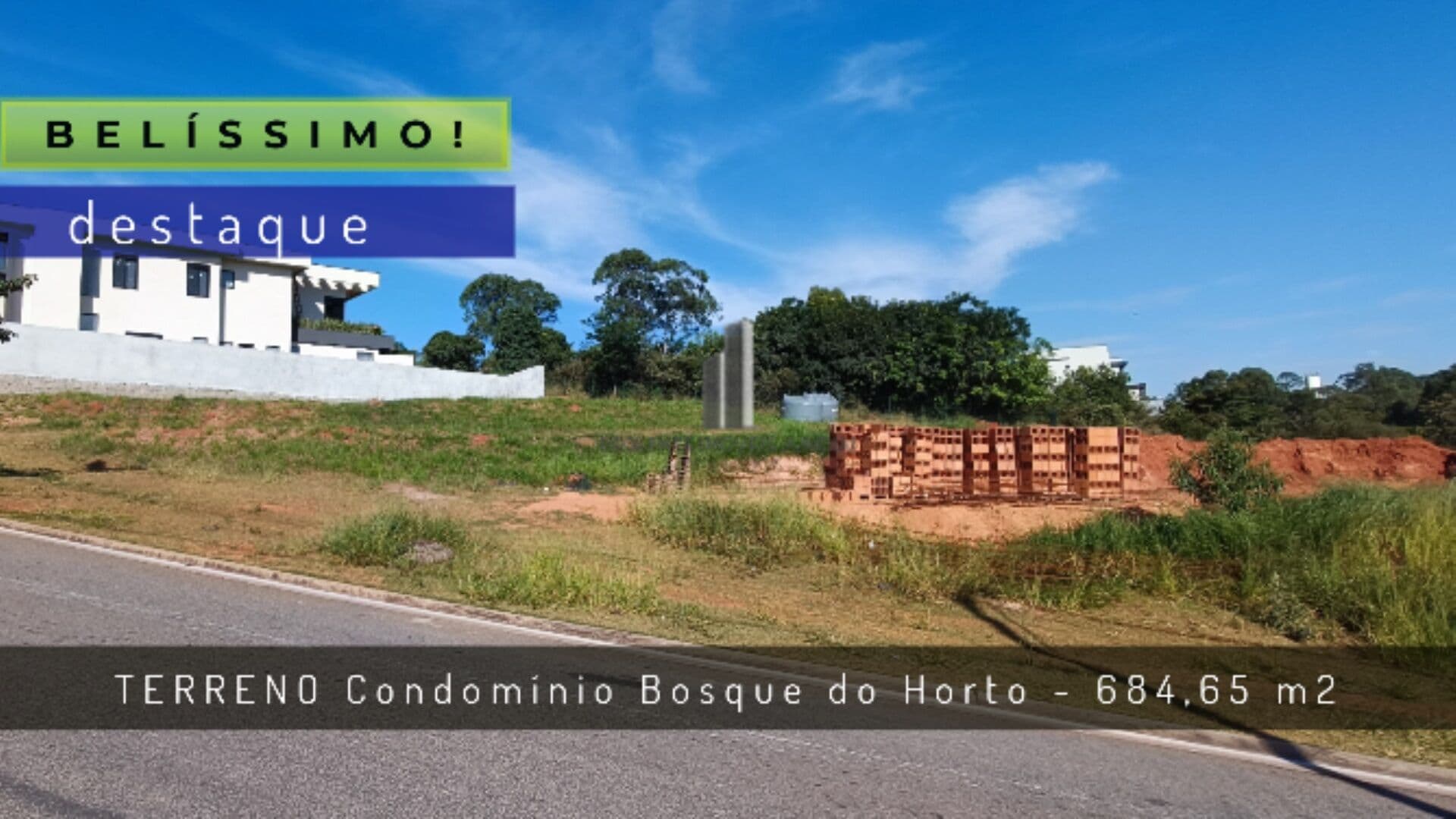 TERRENO CONDOMÍNIO BOSQUE DO HORTO JUNDIAÍ VENDA
