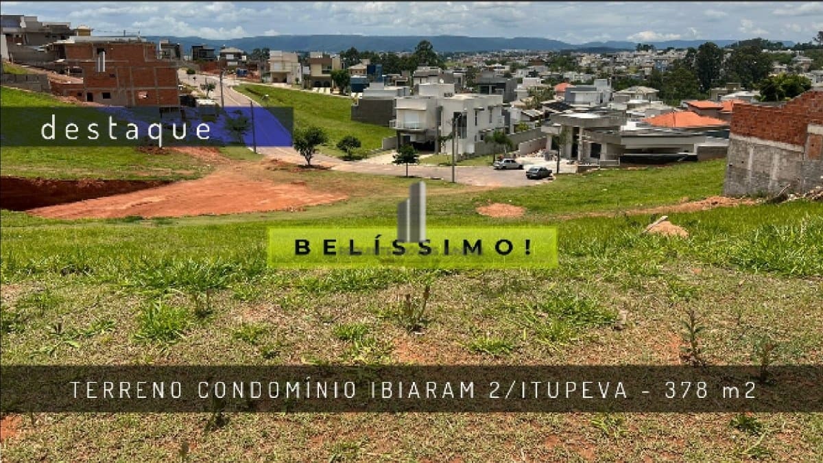 Terreno em Condomínio para Venda em Centro Itupeva-SP
