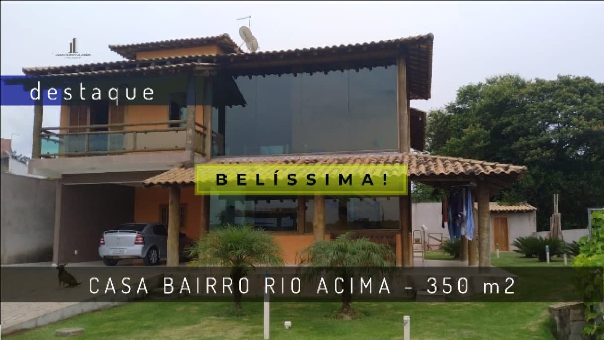 Casa Sobrado para Venda em Rio Acima Jundiaí-SP