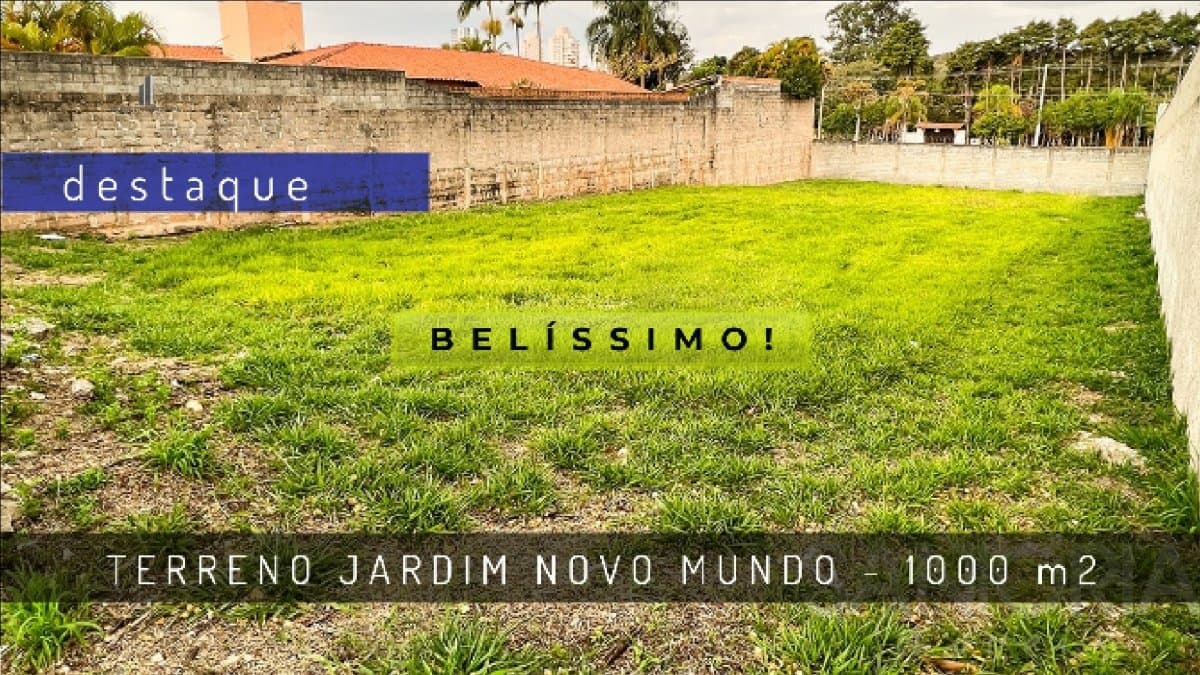 Terreno em Condomínio para Venda em Jardim Novo Mundo Jundiaí-SP