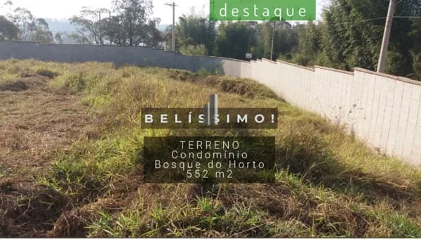 TERRENO CONDOMÍNIO BOSQUE DO HORTO JUNDIAÍ VENDA