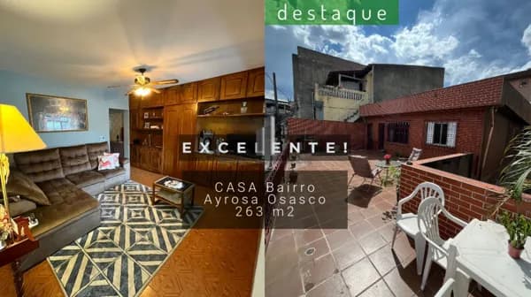 CASA BAIRRO AYROSA OSASCO VENDA