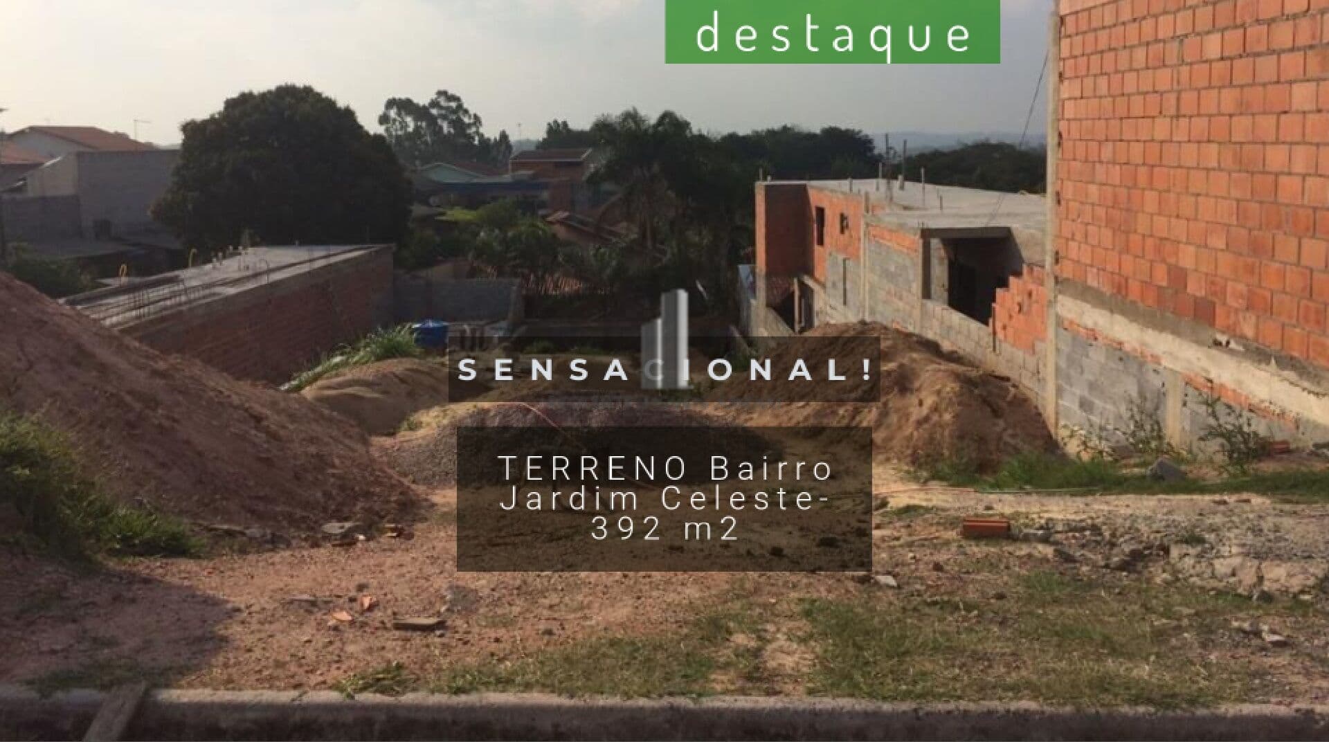 TERRENO BAIRRO JARDIM CELESTE JUNDIAI VENDA