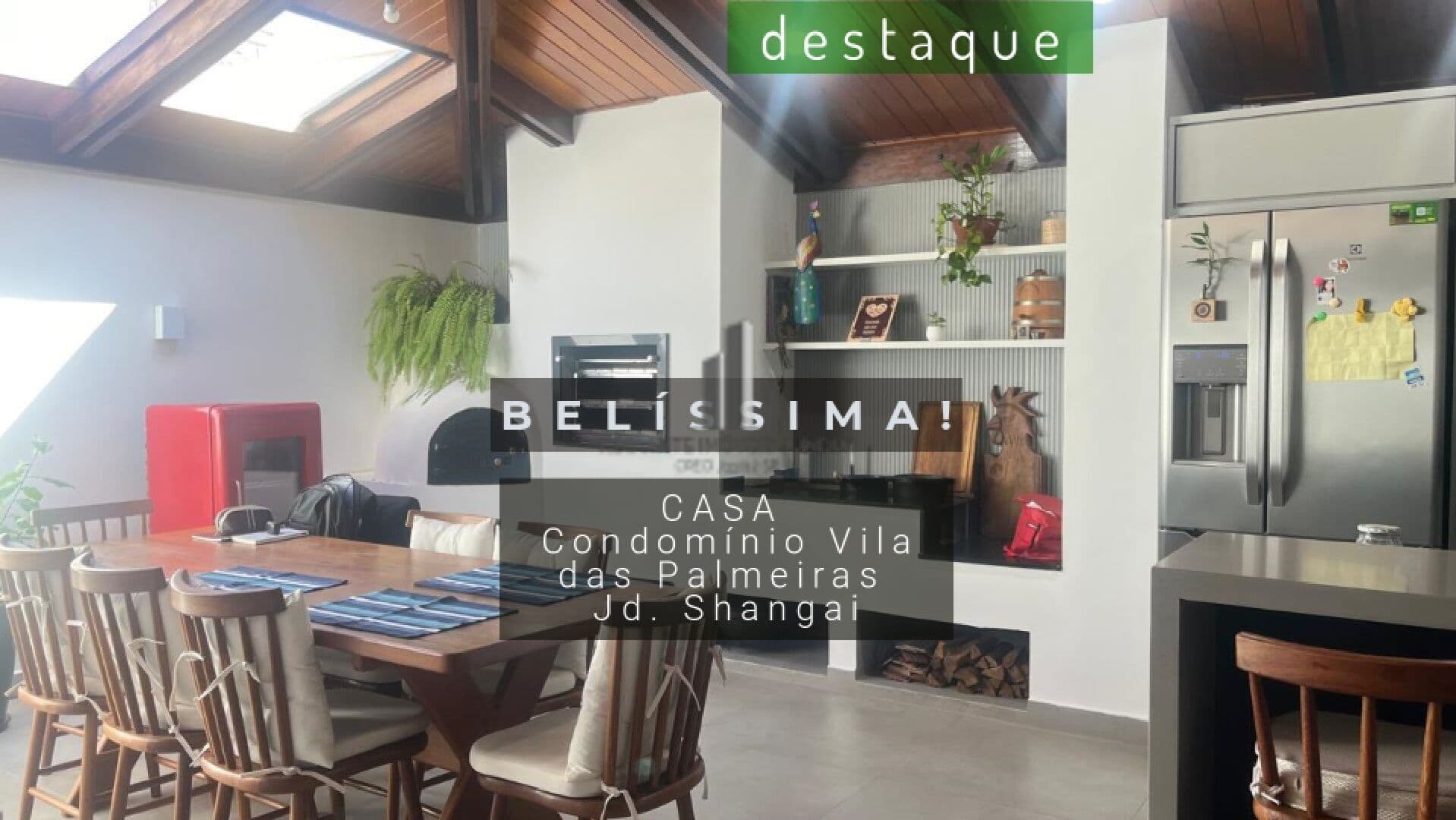CASA CONDOMÍNIO VILA DAS PALMEIRAS JD SHANGAI JUNDIAI VENDA